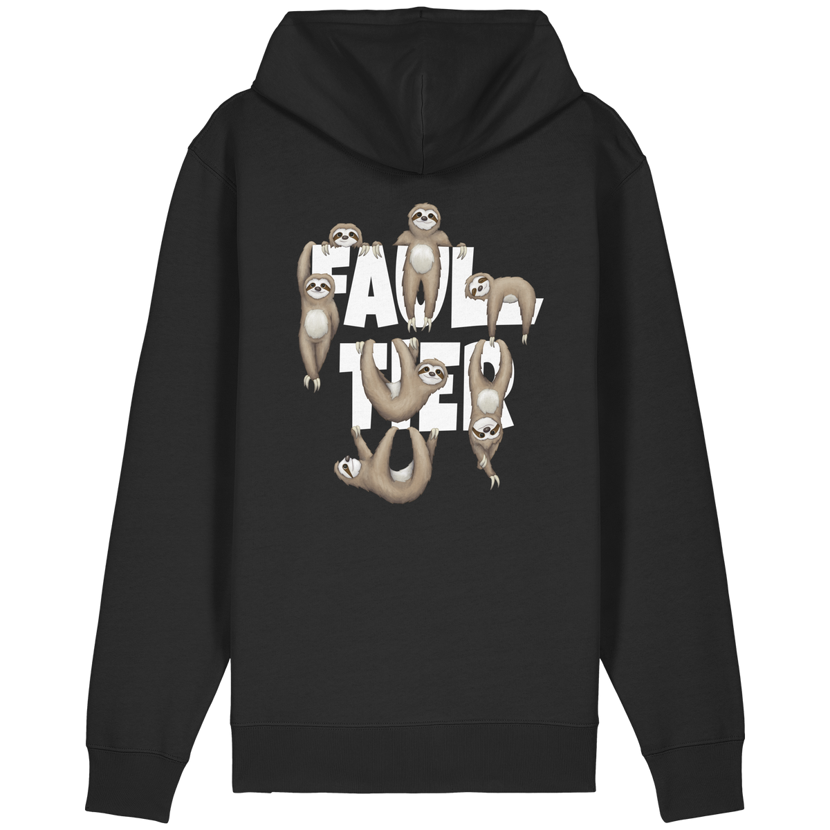 Viele gechillte Faultiere - Organic Relaxed Zipper