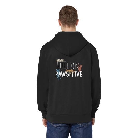 Full On Pawsitive! Gechillte Katzen - Organic Relaxed Zipper