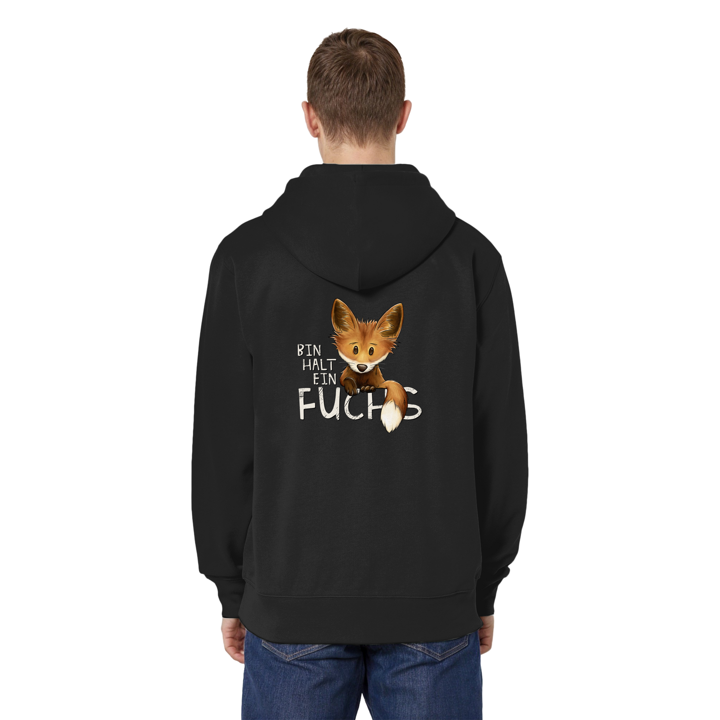 Bin halt ein Fuchs - Organic Relaxed Zipper