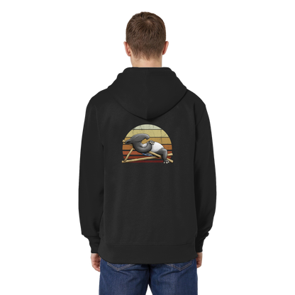 Lässiger Retro Sundown Tapir - Organic Relaxed Zipper