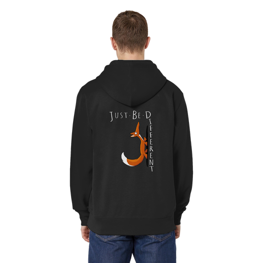 Just Be Different | Sei Anders, kleiner Fuchs - Organic Relaxed Zipper