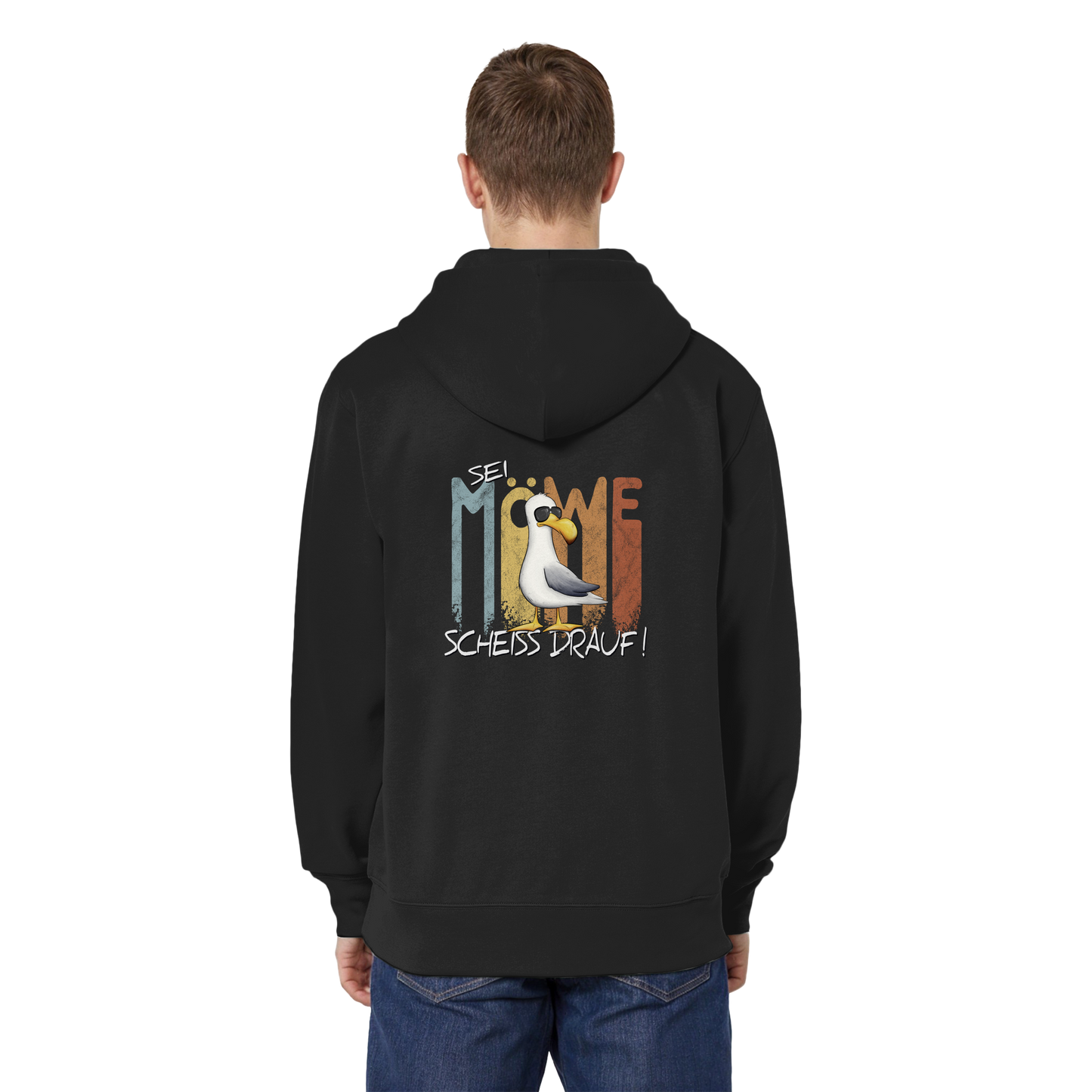 Sei Möwe Scheiß Drauf  - Organic Relaxed Zipper