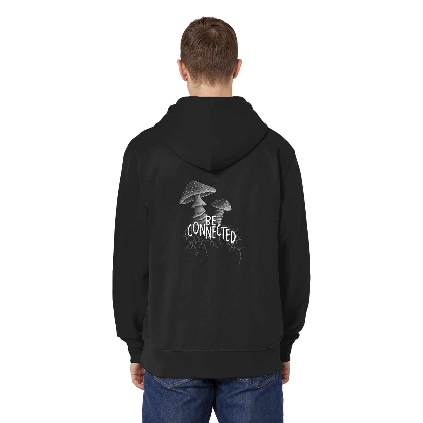 Be Connected Panther-Pilz - Organic Relaxed Zipper