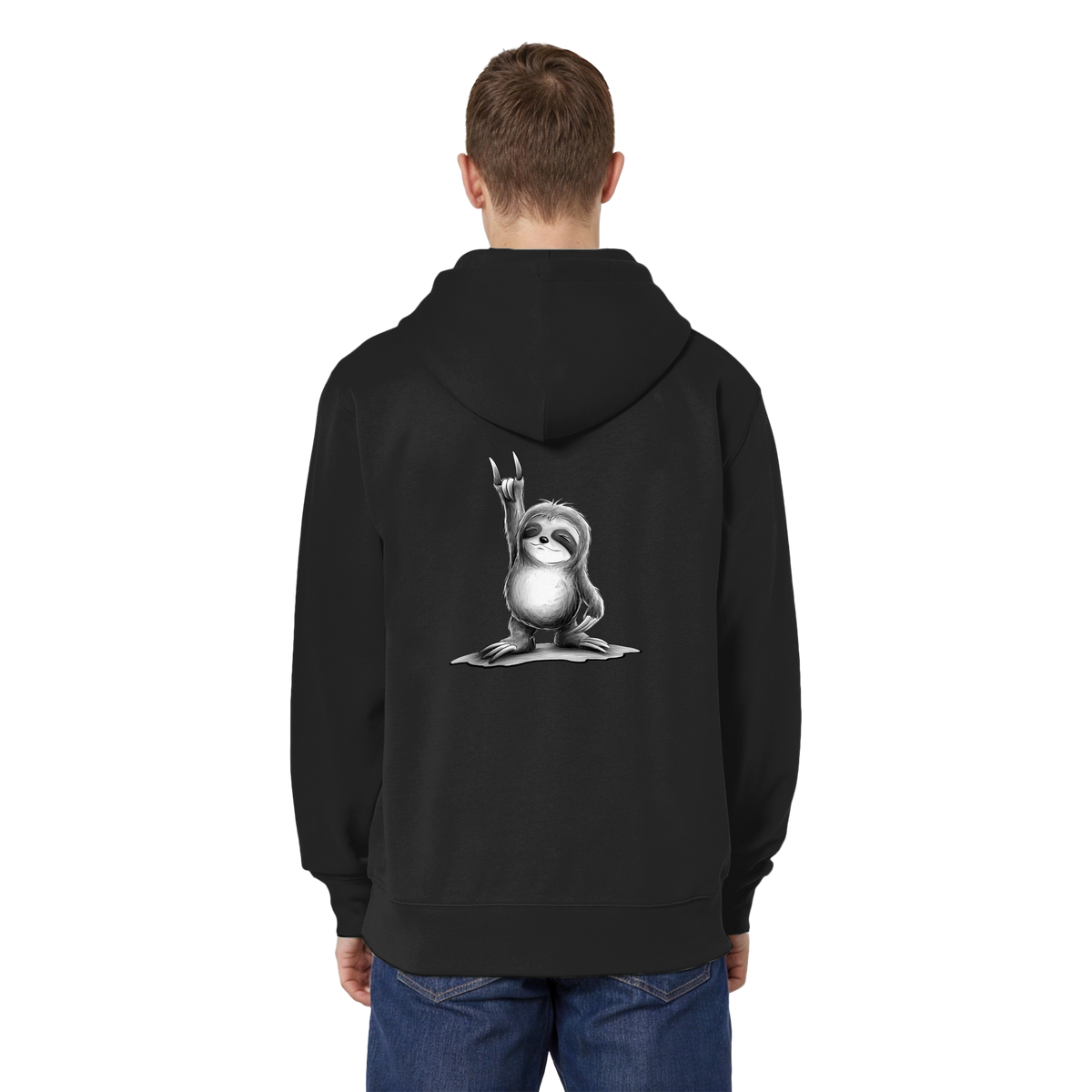 Rock On Party Faultier - Organic Relaxed Zipper
