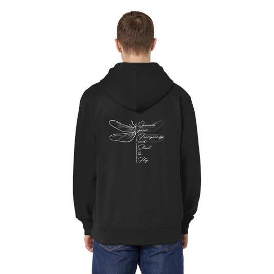 Breite die Flügel aus und flieg los | Libelle - Organic Relaxed Zipper