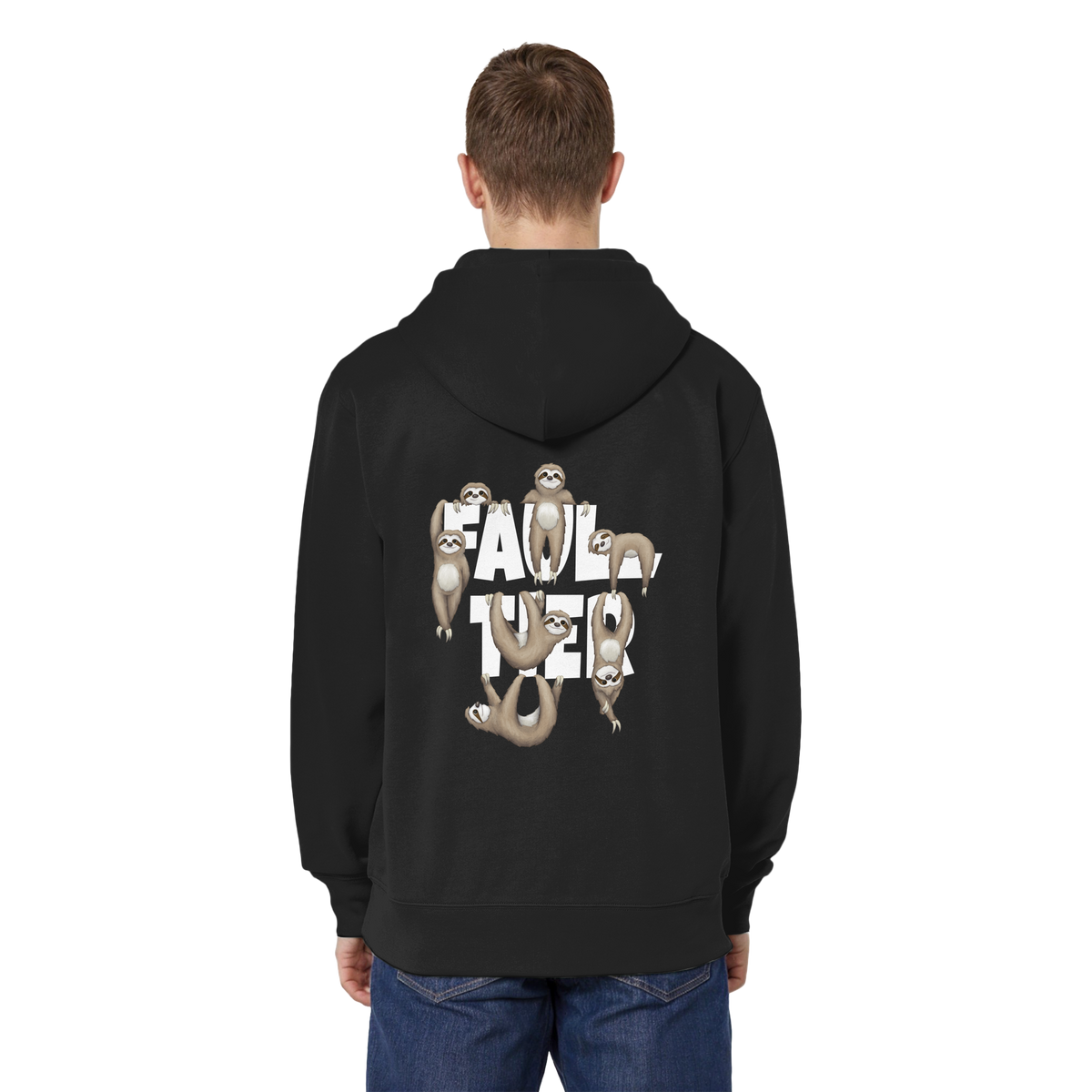 Viele gechillte Faultiere - Organic Relaxed Zipper
