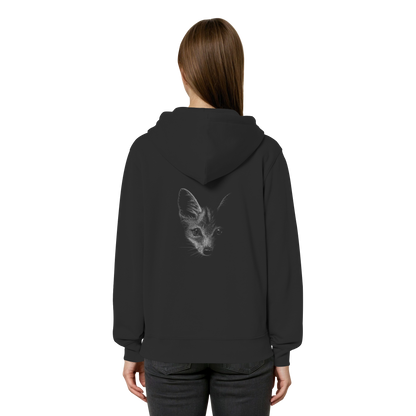 Fuchs Kritzelkunst Illustration - Organic Relaxed Zipper