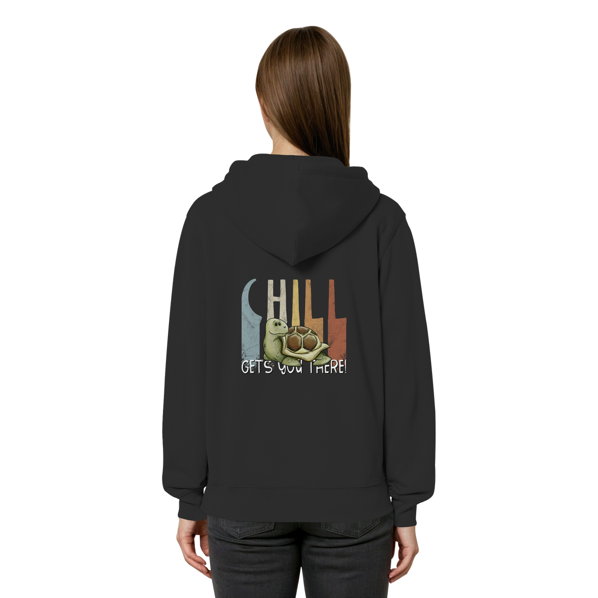 Gechillt gemütliche Schildkröte - Organic Relaxed Zipper