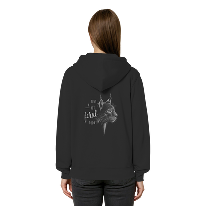 Just A Bit Feral Today! Wildkatze - Organic Relaxed Zipper