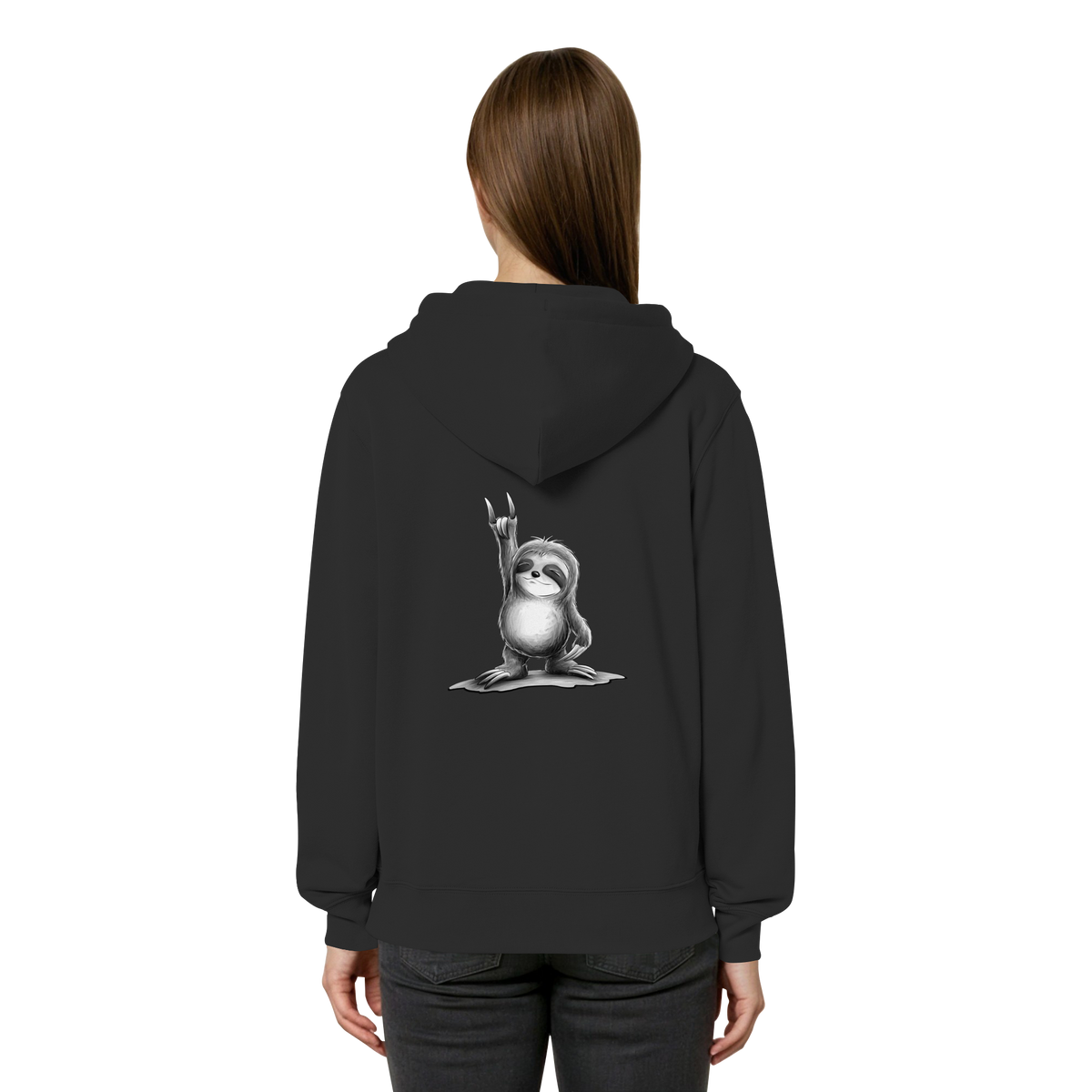 Rock On Party Faultier - Organic Relaxed Zipper