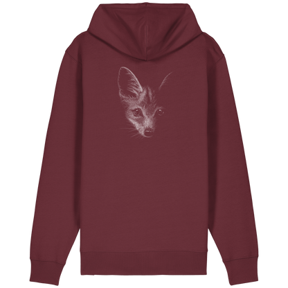 Fuchs Kritzelkunst Illustration - Organic Relaxed Zipper