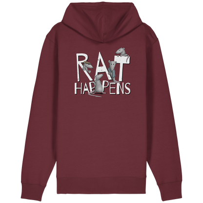 Rat Happens Ratten - Organic Relaxed Zipper