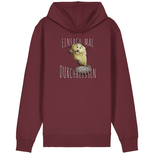 Einfach mal Durchbeissen Biber - Organic Relaxed Zipper