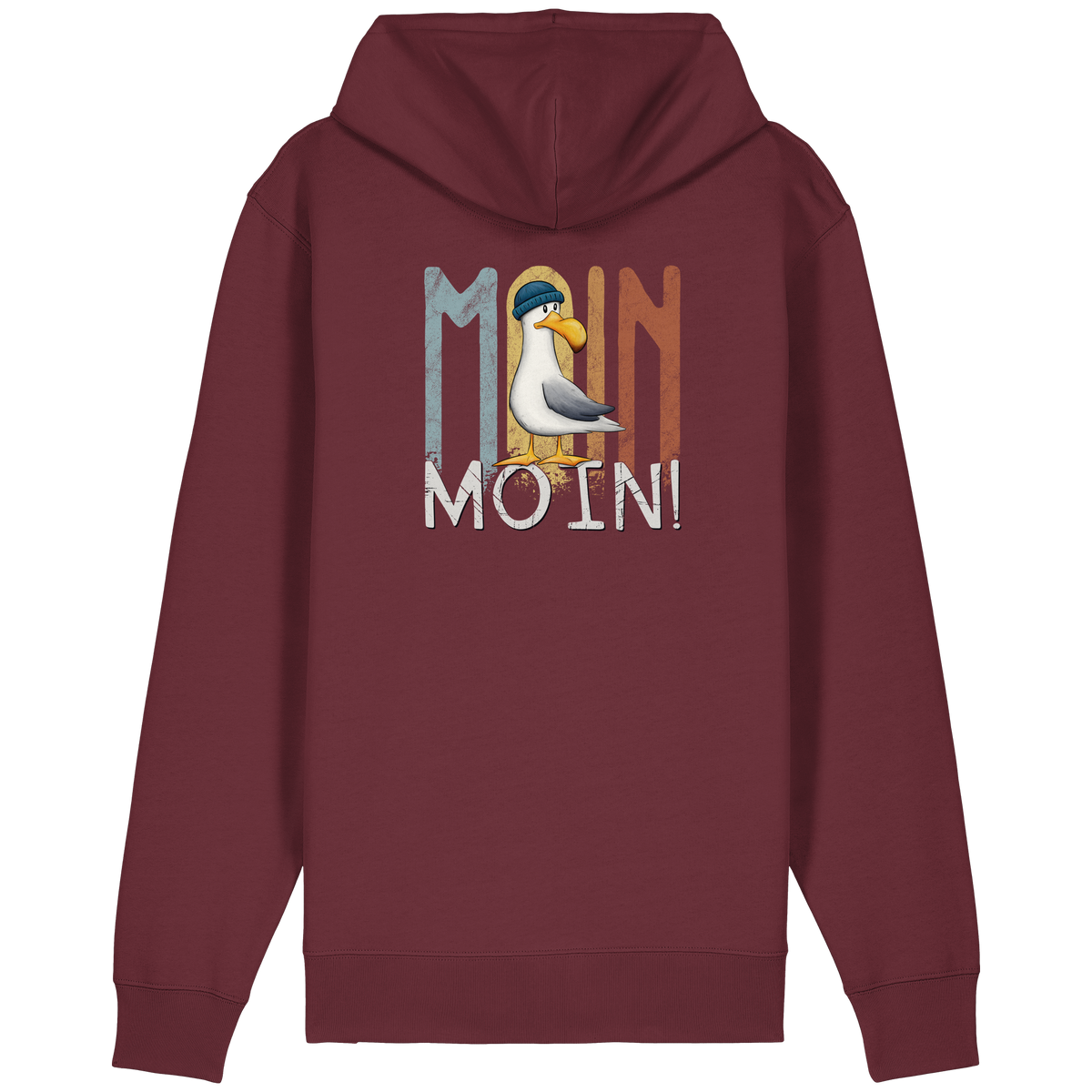 Moin Moin norddeutsche Möwe - Organic Relaxed Zipper
