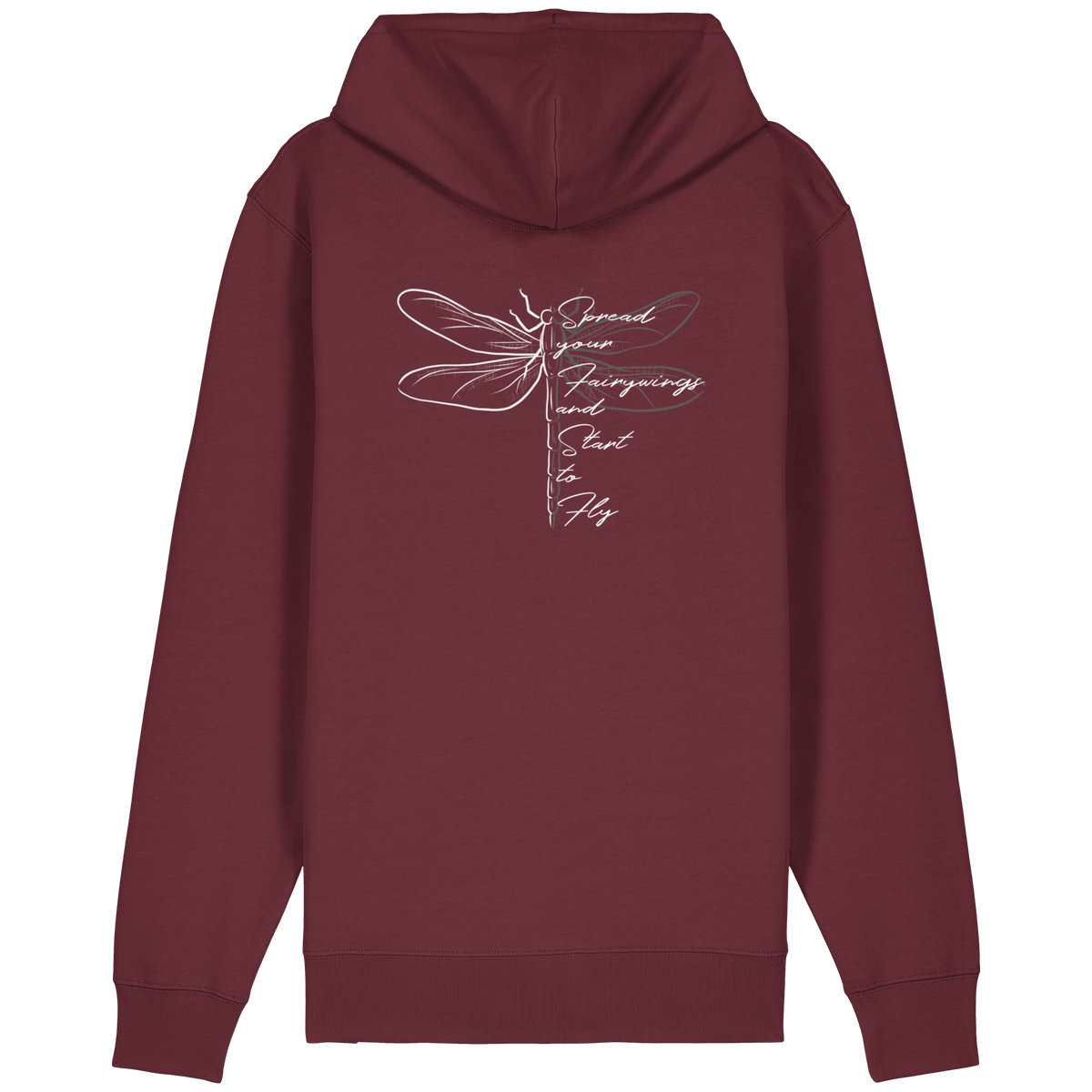 Breite die Flügel aus und flieg los | Libelle - Organic Relaxed Zipper