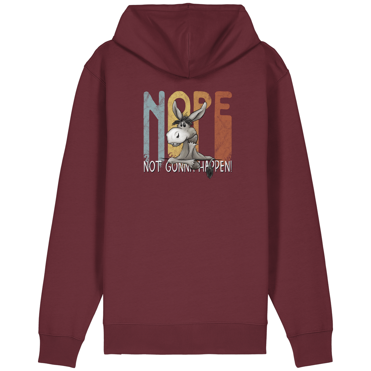 Nope | bockiger Esel - Organic Relaxed Zipper