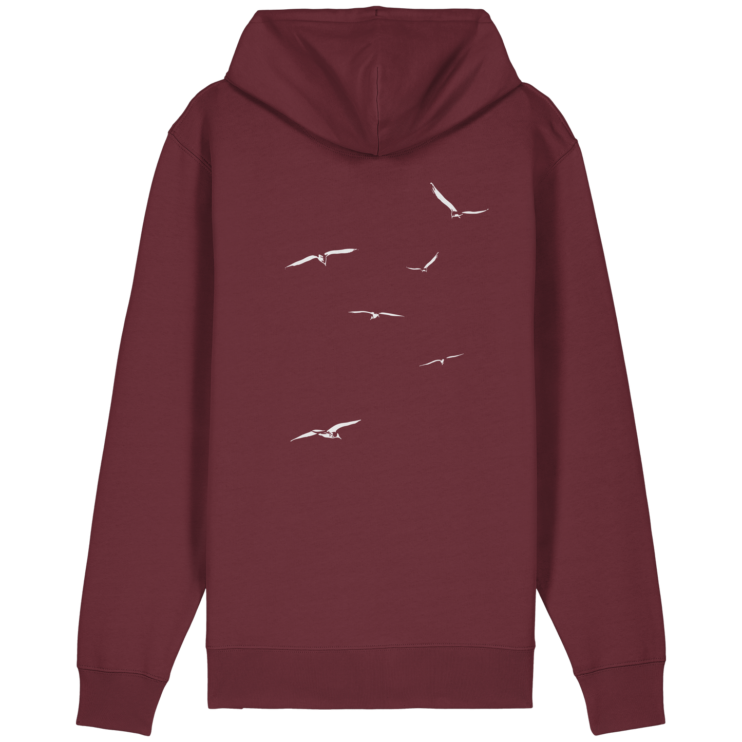 Vogelschwarm – Traum vom Fliegen - Organic Relaxed Zipper