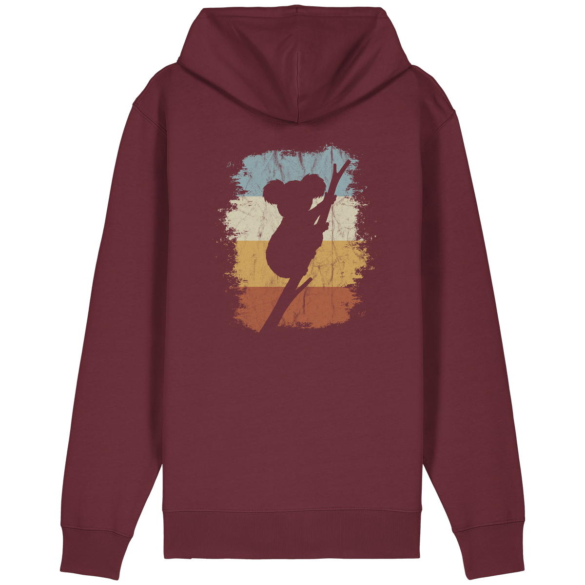 Retro kletternder Koala-Bär - Organic Relaxed Zipper