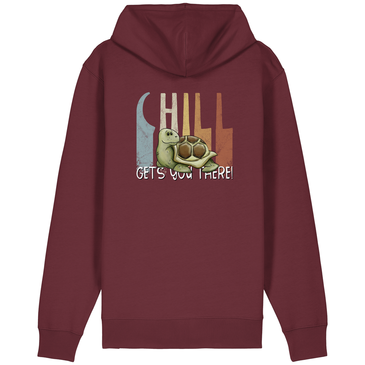Gechillt gemütliche Schildkröte - Organic Relaxed Zipper