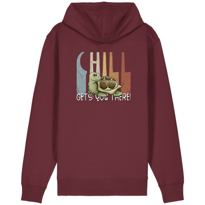 Gechillt gemütliche Schildkröte - Organic Relaxed Zipper