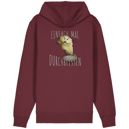 Einfach mal Durchbeissen Biber - Organic Relaxed Zipper
