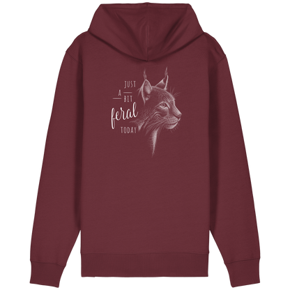 Just A Bit Feral Today! Wildkatze - Organic Relaxed Zipper