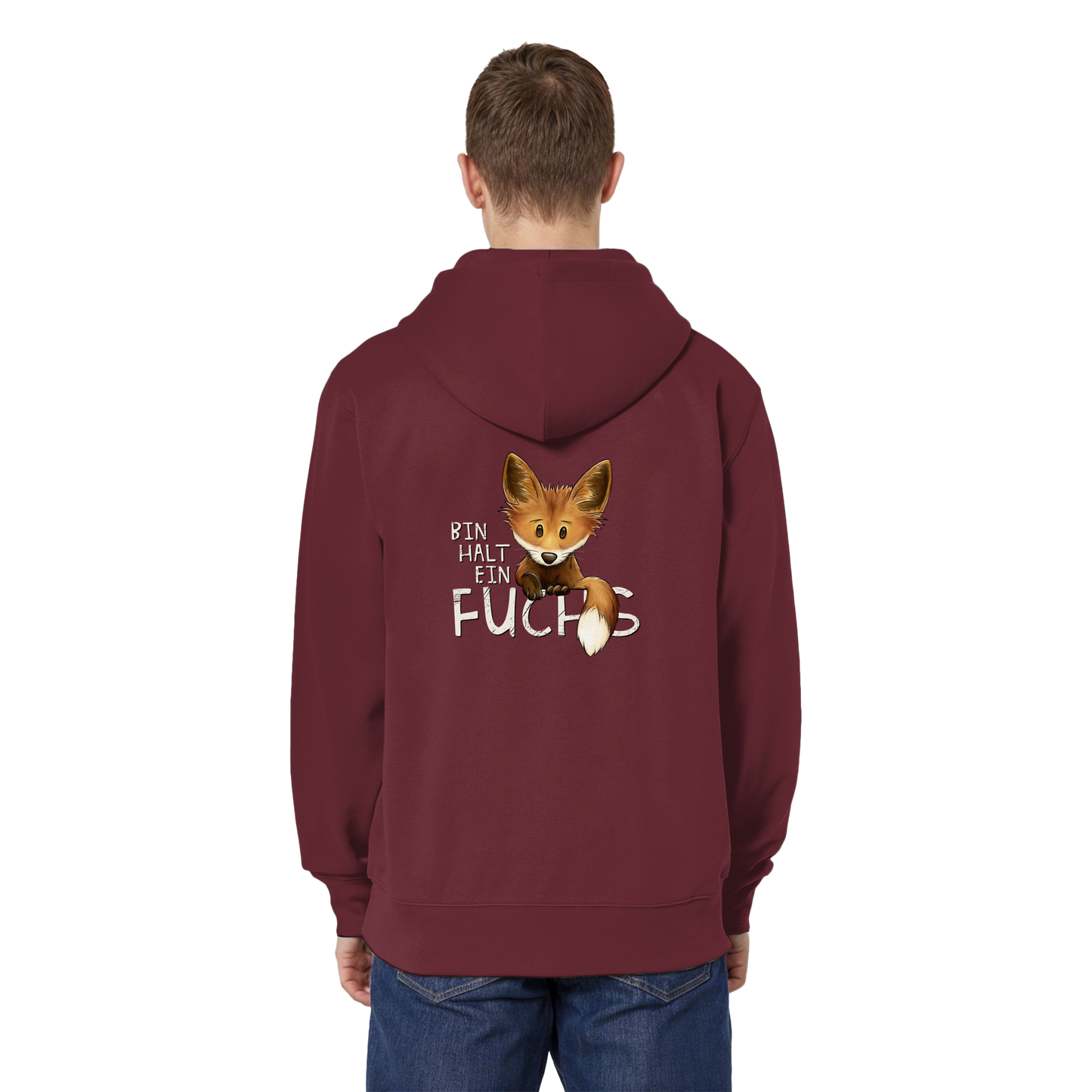 Bin halt ein Fuchs - Organic Relaxed Zipper