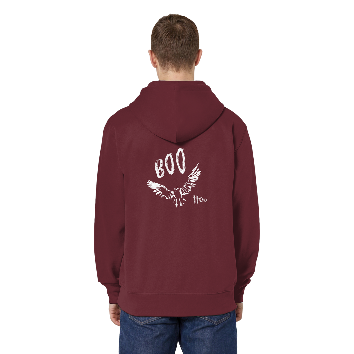 Boo Hoo! Fliegende Eule  - Organic Relaxed Zipper