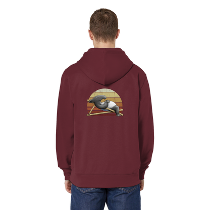 Lässiger Retro Sundown Tapir - Organic Relaxed Zipper
