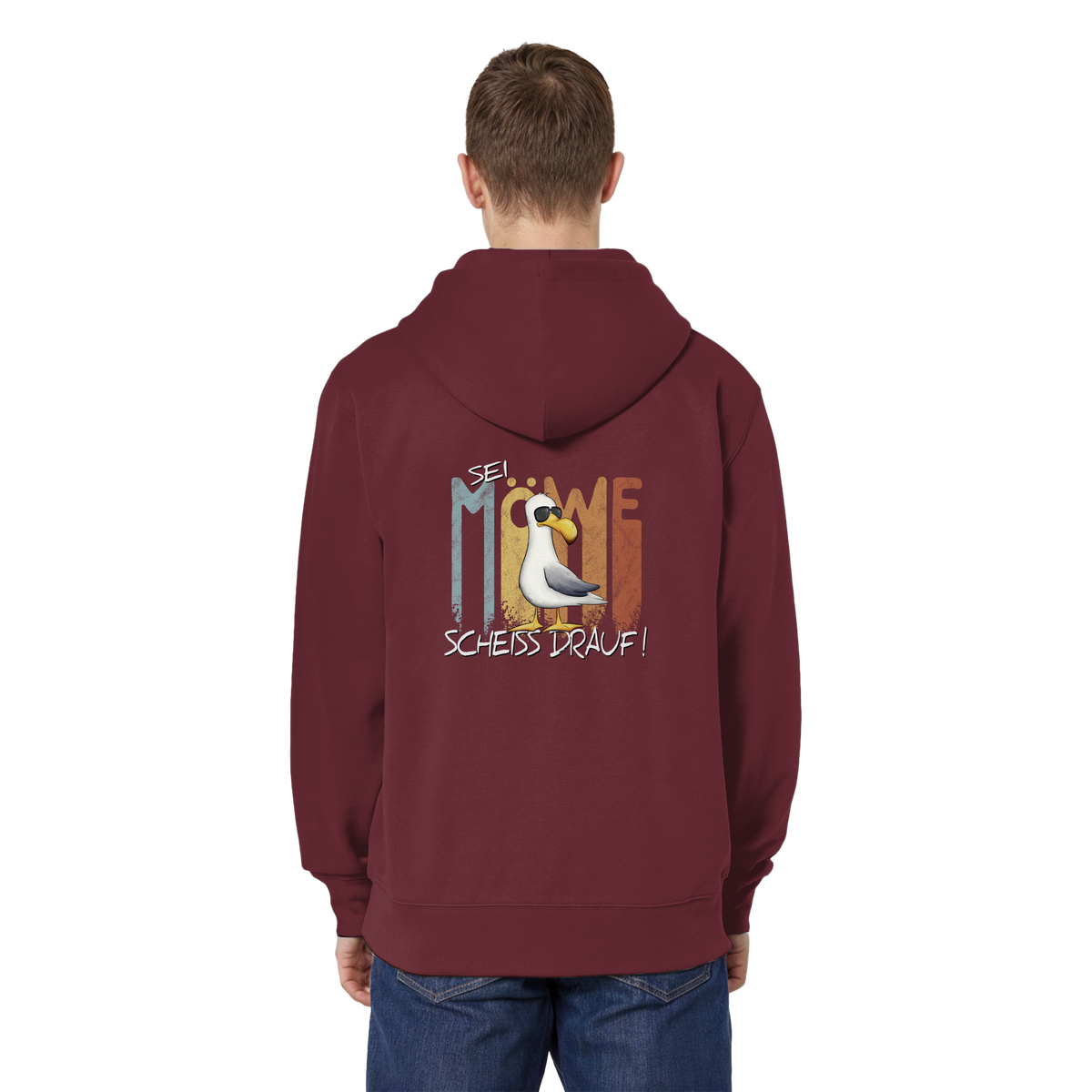 Sei Möwe Scheiß Drauf  - Organic Relaxed Zipper