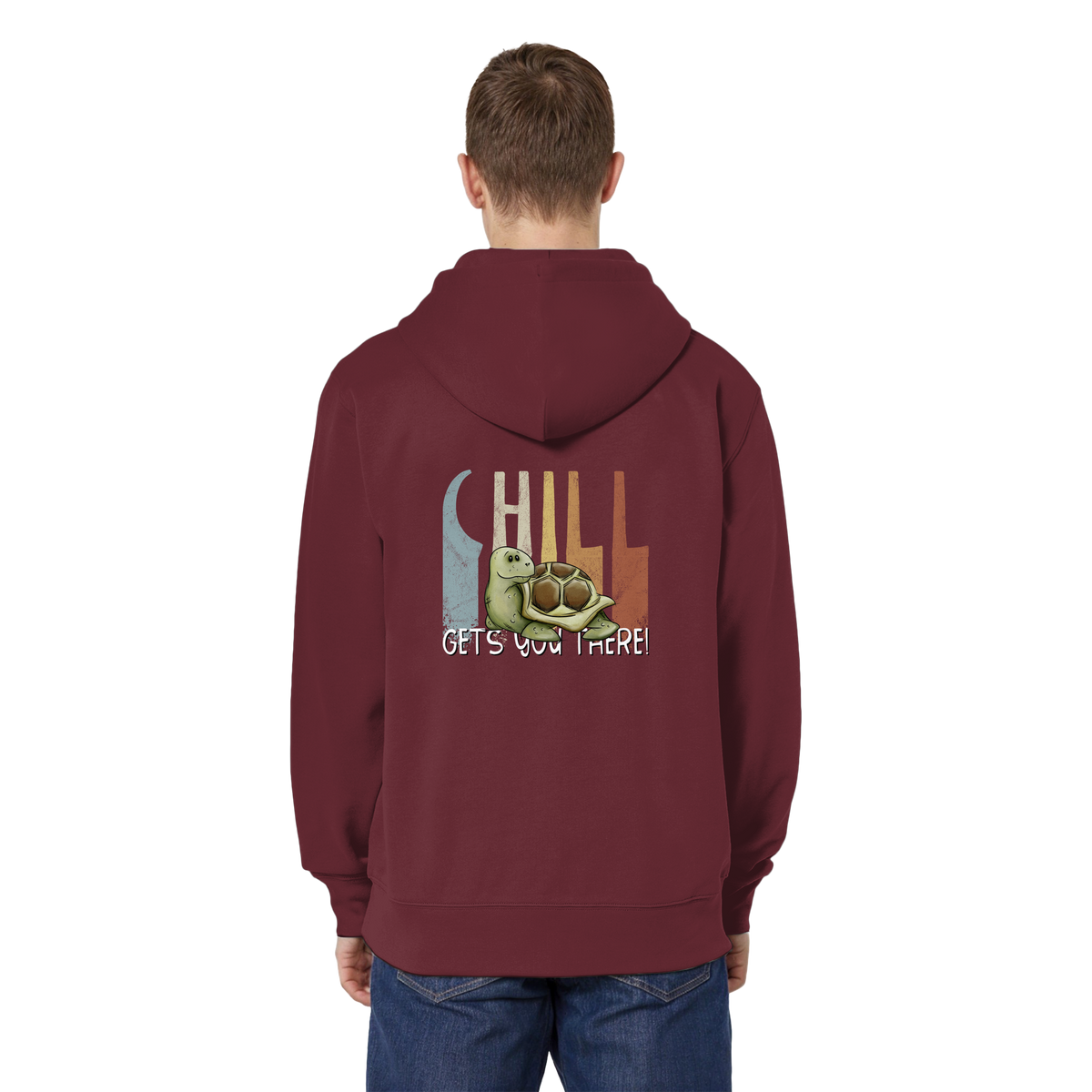 Gechillt gemütliche Schildkröte - Organic Relaxed Zipper