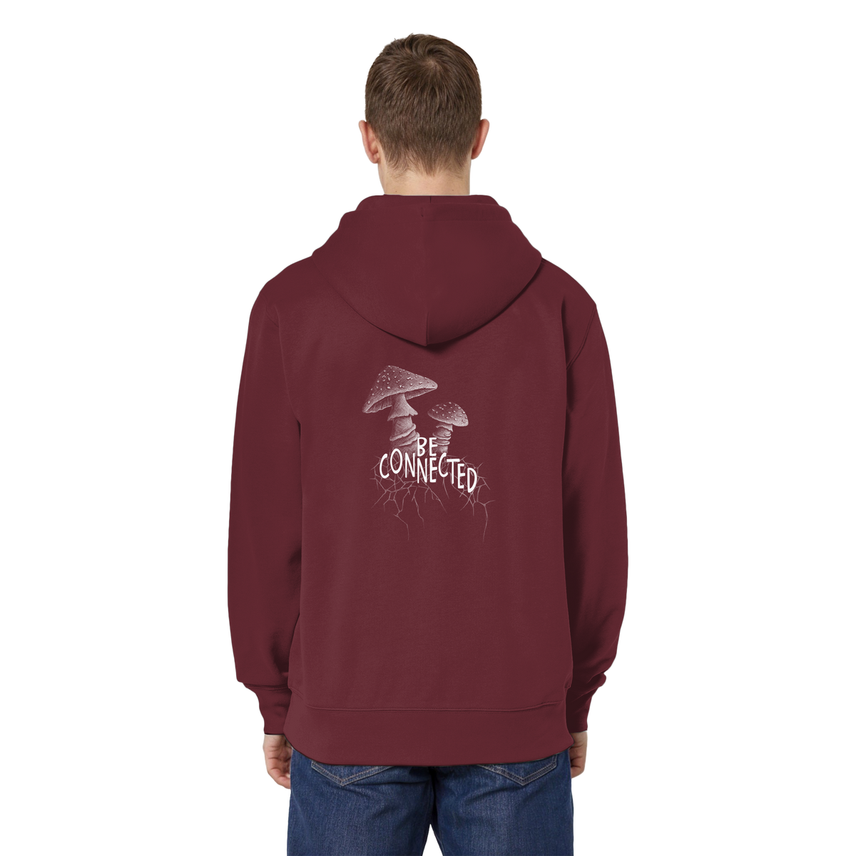 Be Connected Panther-Pilz - Organic Relaxed Zipper