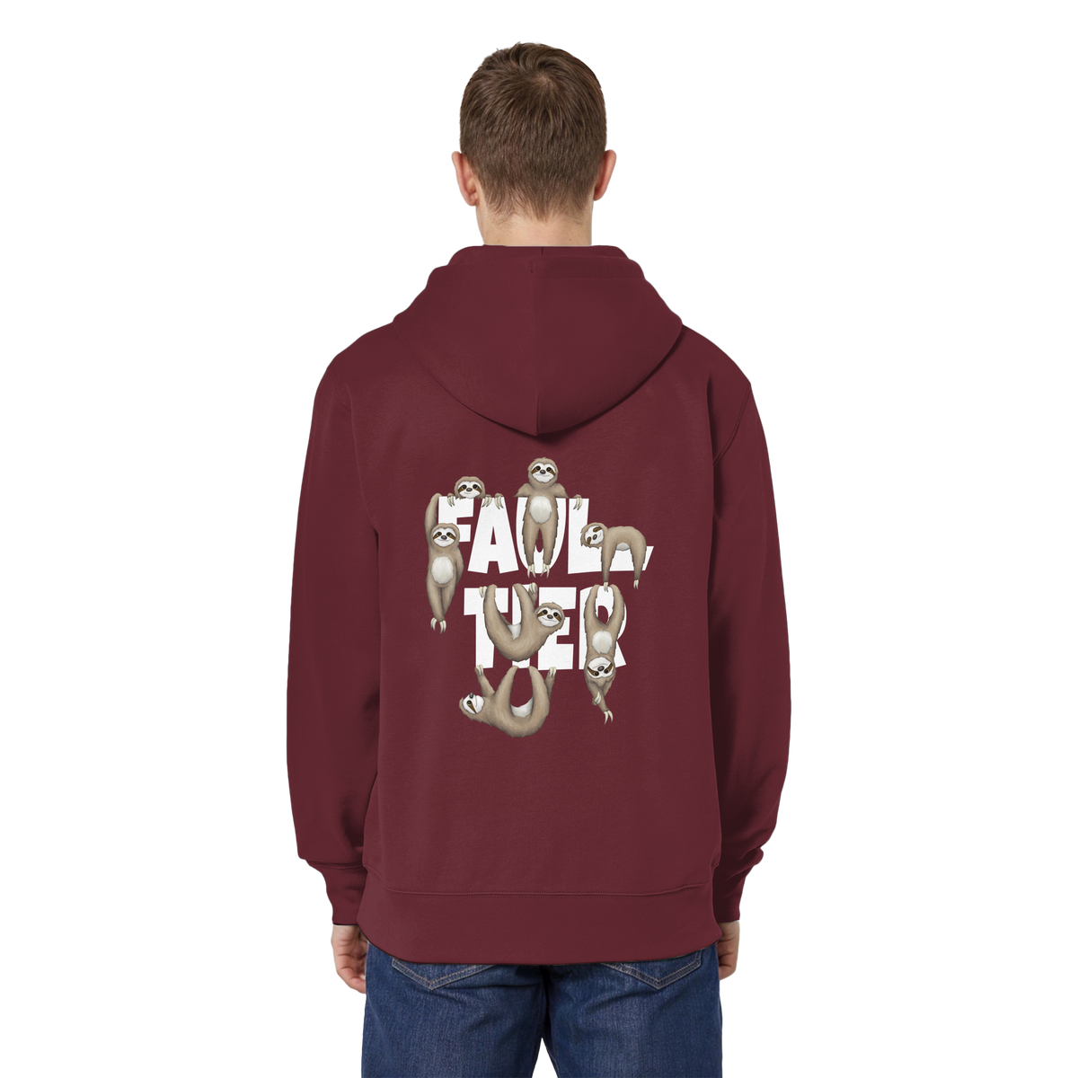 Viele gechillte Faultiere - Organic Relaxed Zipper