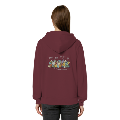 Nope, Nee, Nö Katzen - Organic Relaxed Zipper