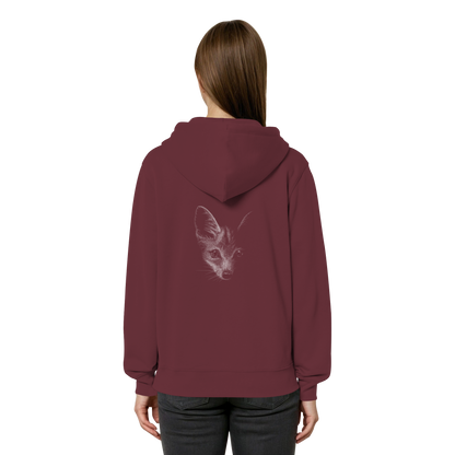 Fuchs Kritzelkunst Illustration - Organic Relaxed Zipper