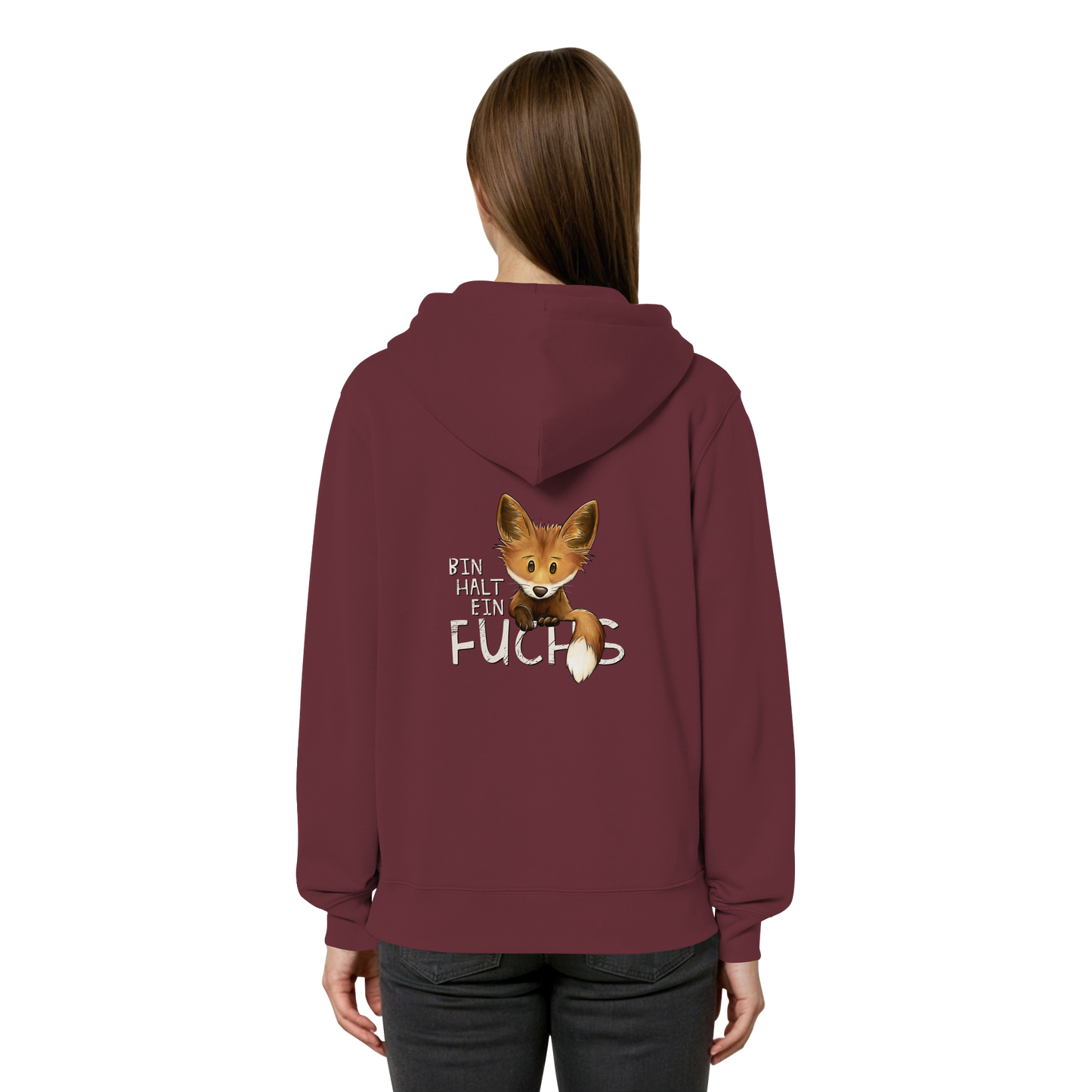 Bin halt ein Fuchs - Organic Relaxed Zipper