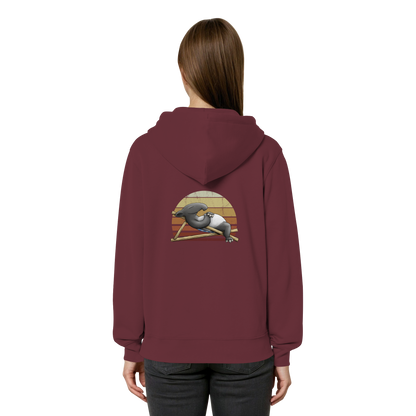 Lässiger Retro Sundown Tapir - Organic Relaxed Zipper