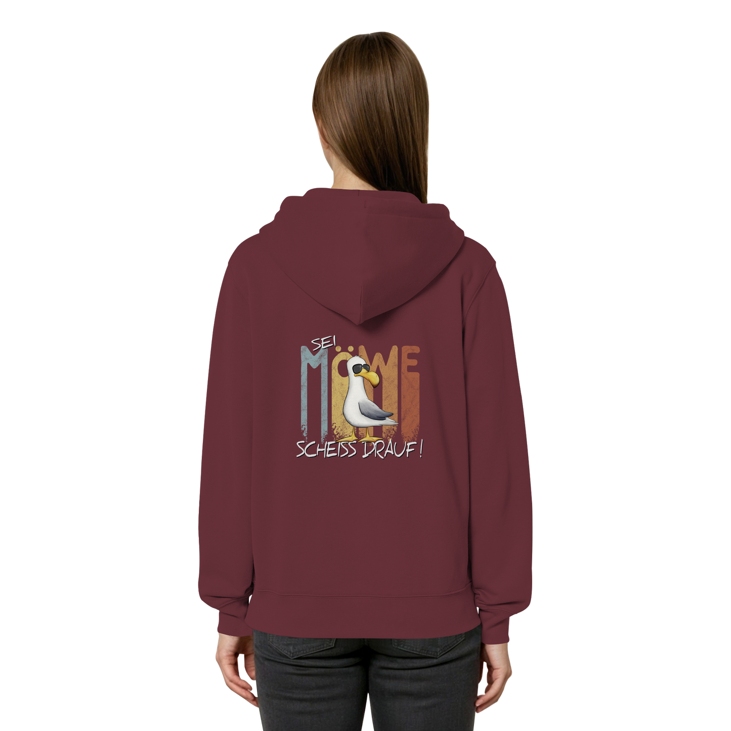 Sei Möwe Scheiß Drauf  - Organic Relaxed Zipper