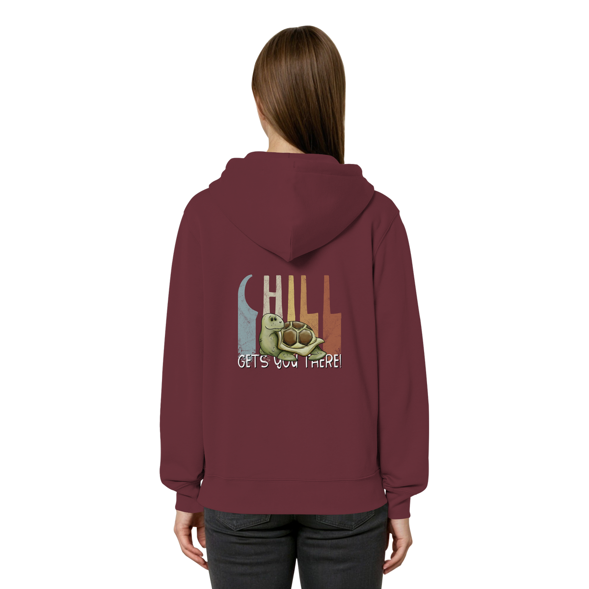 Gechillt gemütliche Schildkröte - Organic Relaxed Zipper