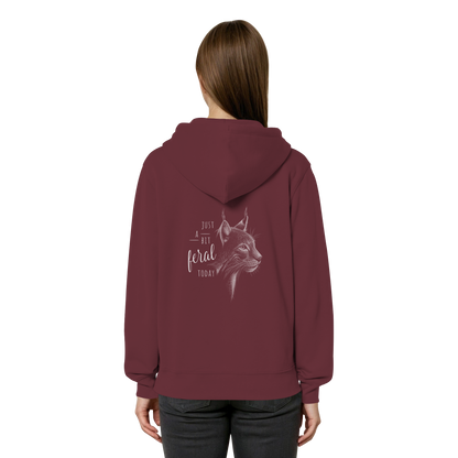 Just A Bit Feral Today! Wildkatze - Organic Relaxed Zipper