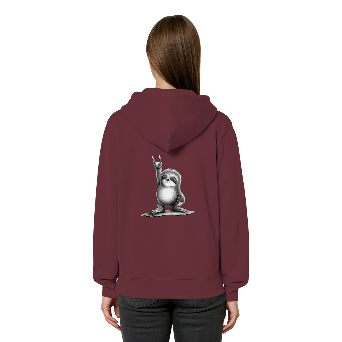 Rock On Party Faultier - Organic Relaxed Zipper
