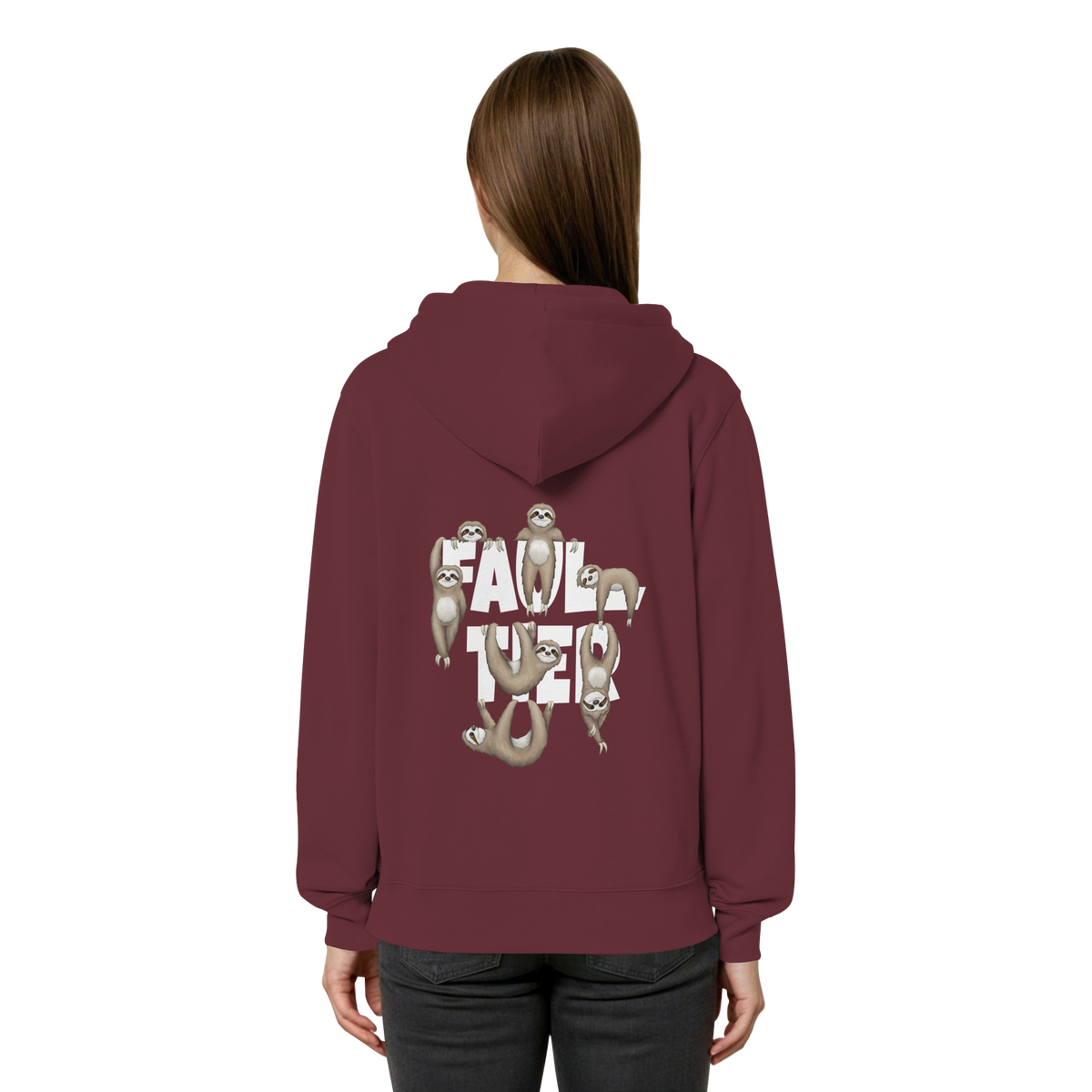 Viele gechillte Faultiere - Organic Relaxed Zipper