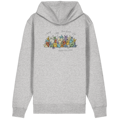 Nope, Nee, Nö Katzen - Organic Relaxed Zipper