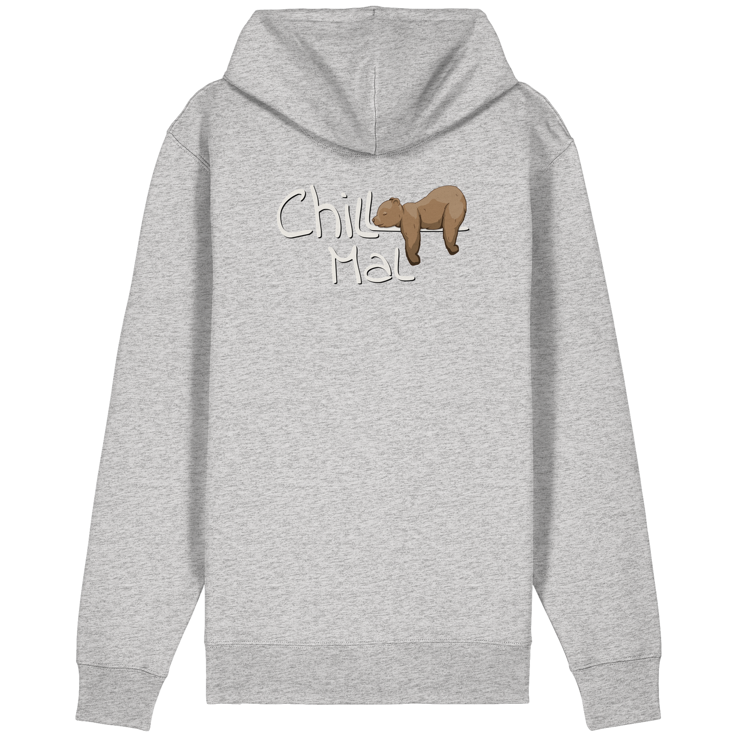 Chill Mal schläfriger Braunbär - Organic Relaxed Zipper