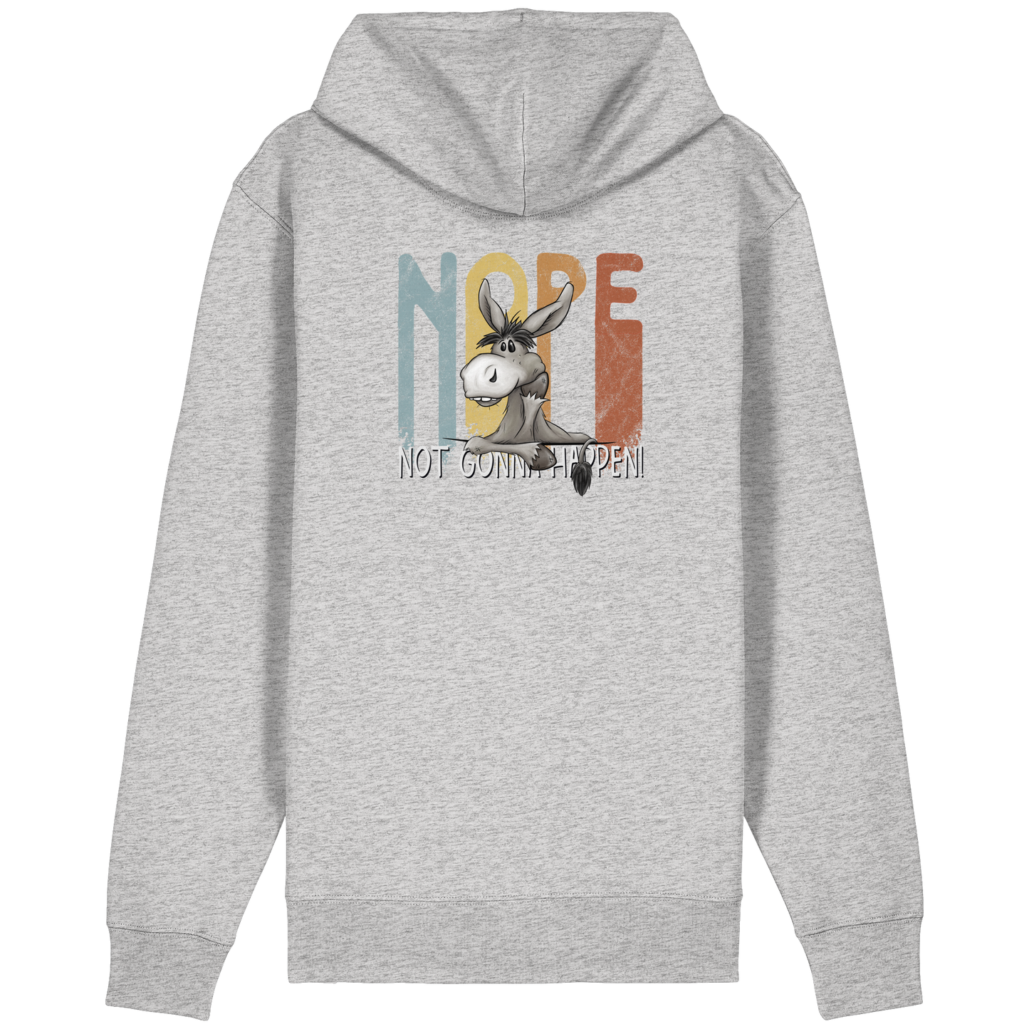 Nope | bockiger Esel - Organic Relaxed Zipper