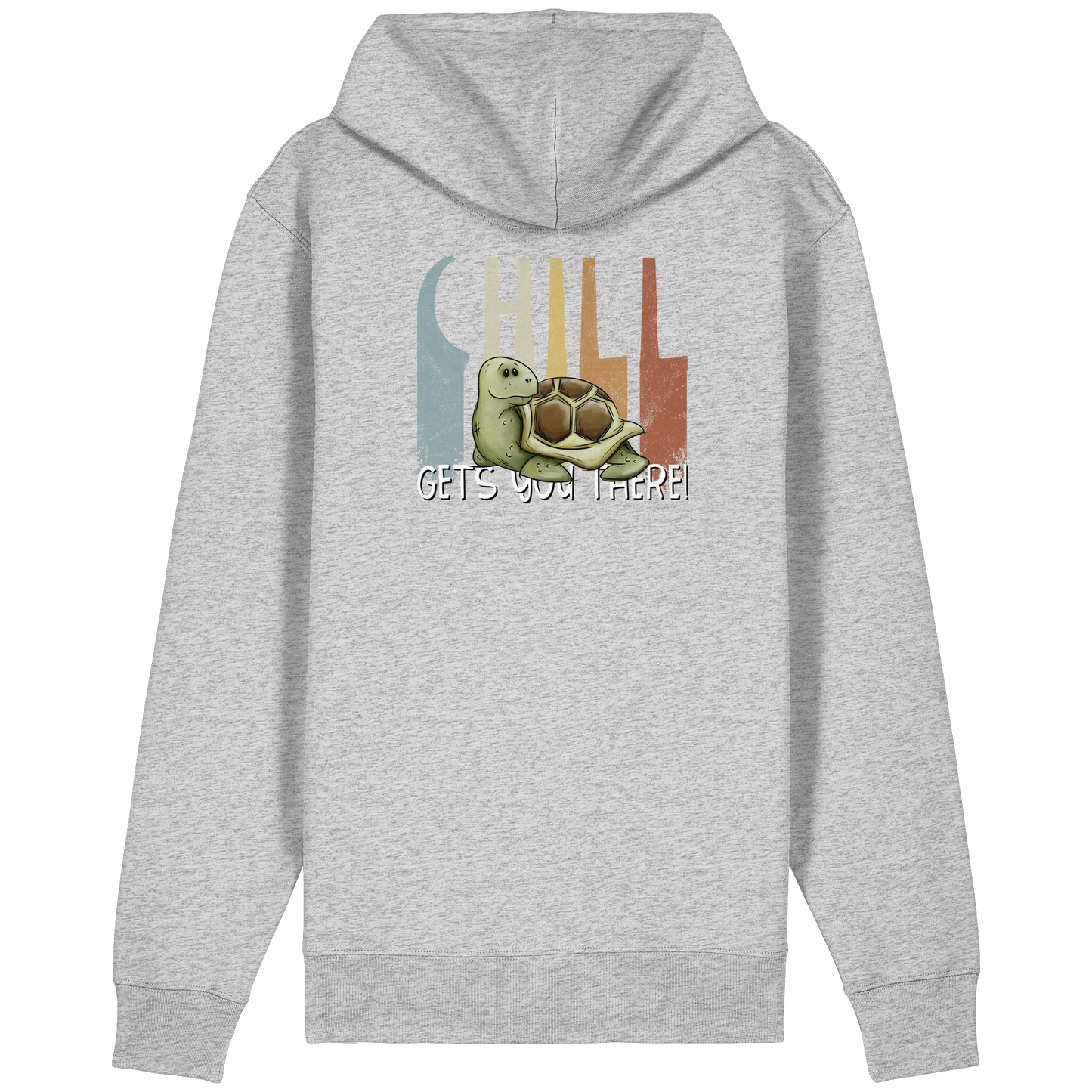 Gechillt gemütliche Schildkröte - Organic Relaxed Zipper
