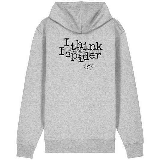 I think I spider - Spinne - Organic Relaxed Zipper