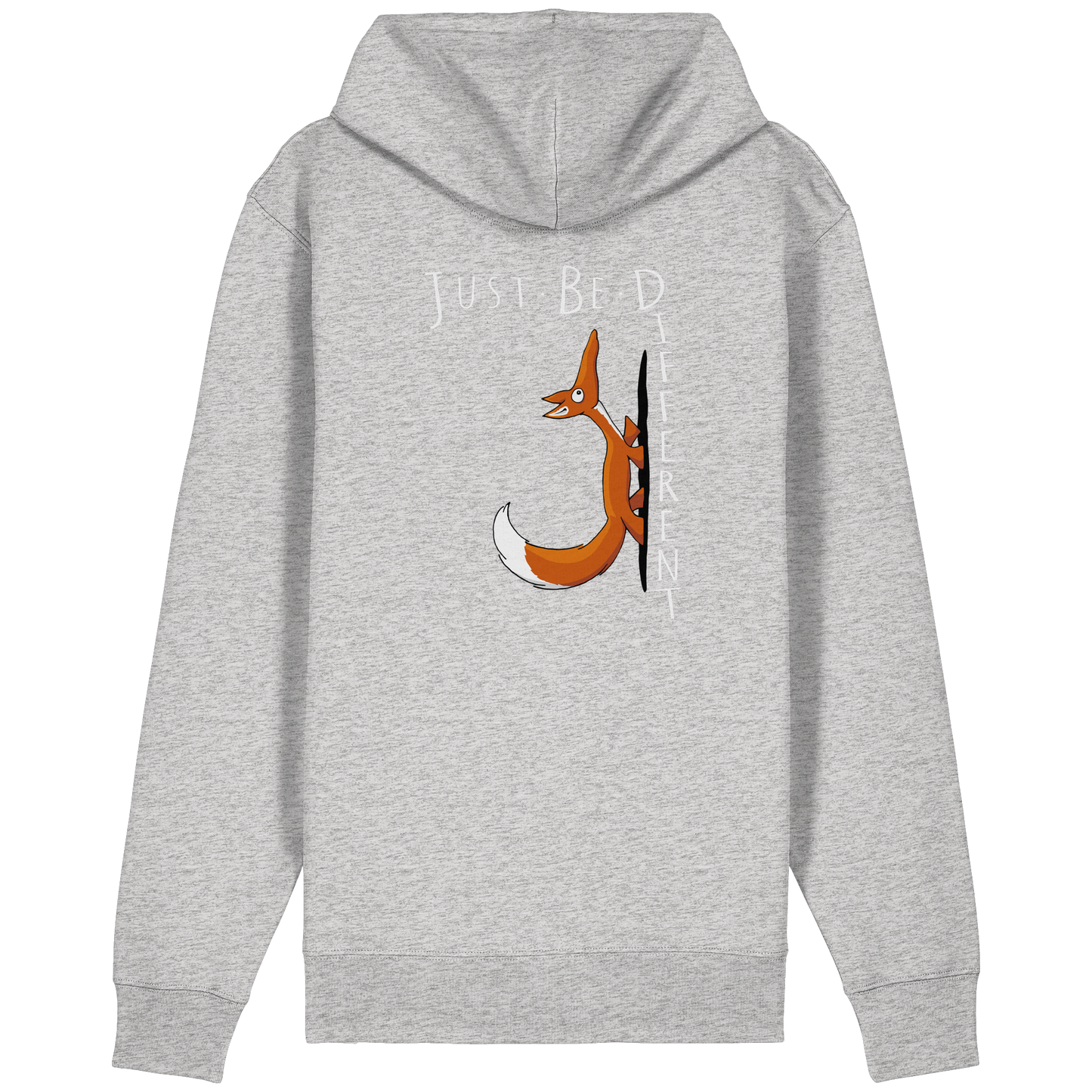 Just Be Different | Sei Anders, kleiner Fuchs - Organic Relaxed Zipper