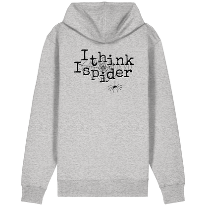 I think I spider - Spinne - Organic Relaxed Zipper
