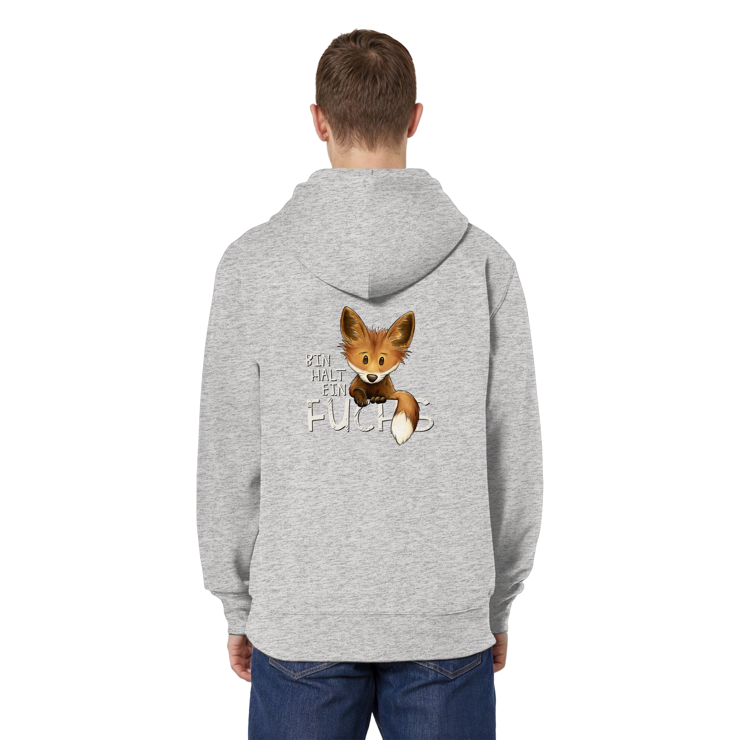 Bin halt ein Fuchs - Organic Relaxed Zipper